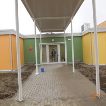 Ingresso alla struttura