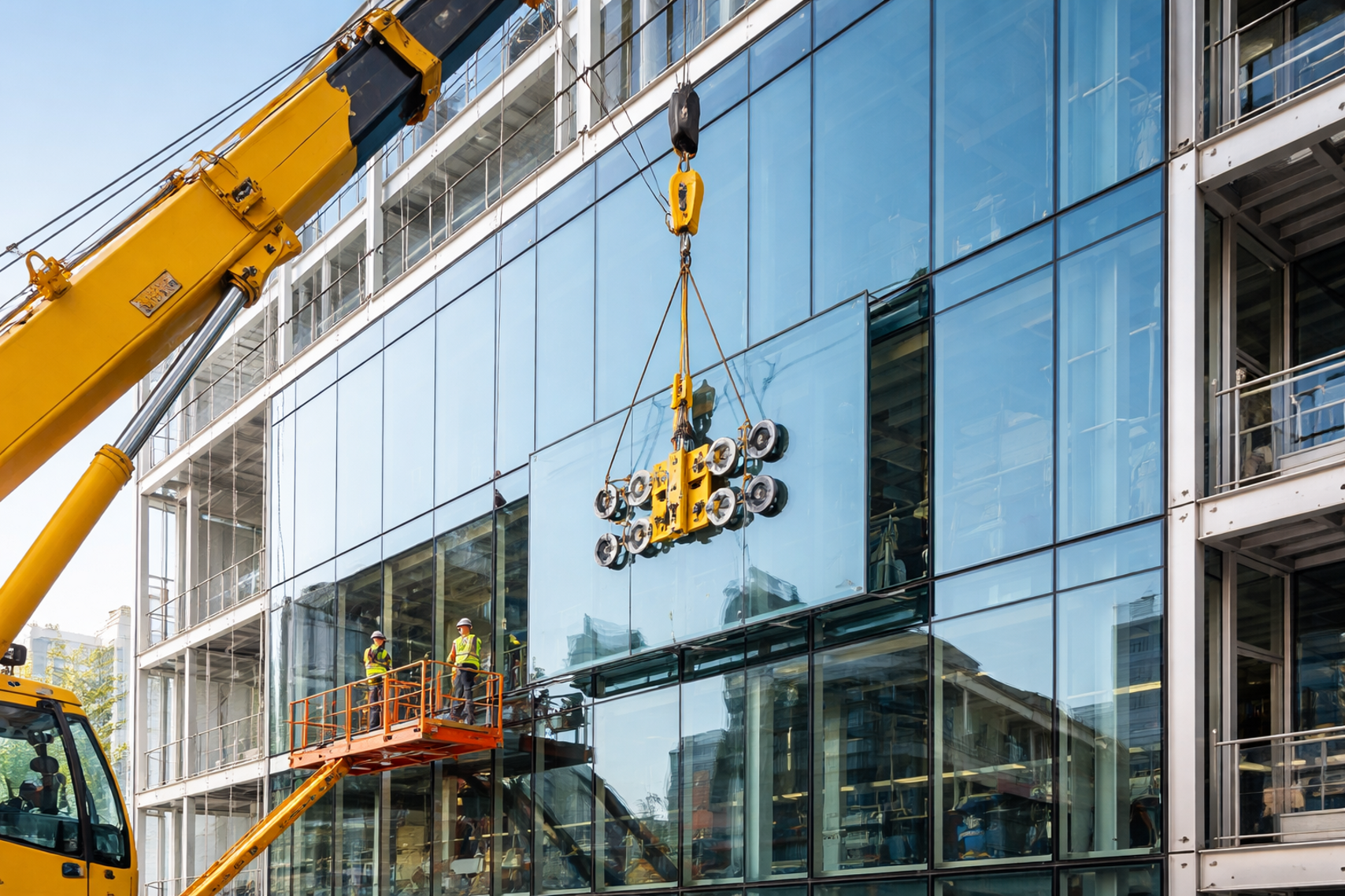 installazione di facciata in vetro installazione di facciata in vetro