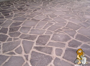 Mosaico Beola grigia/Argentata
