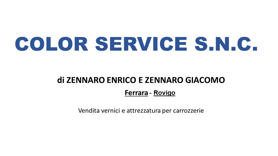 color service ferrara