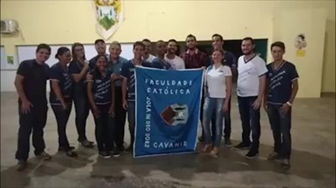 Il primo gruppo di studenti