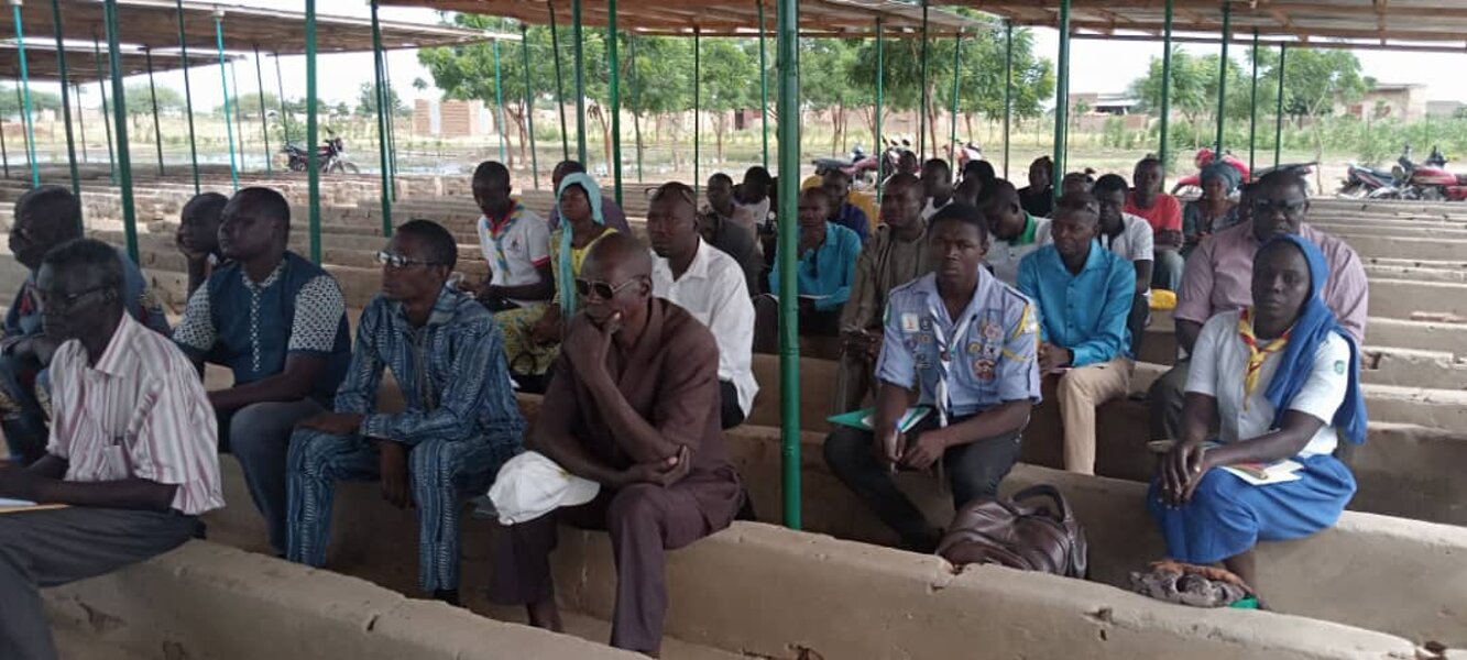 Ciad - I giovani del centro di Kiliwiti