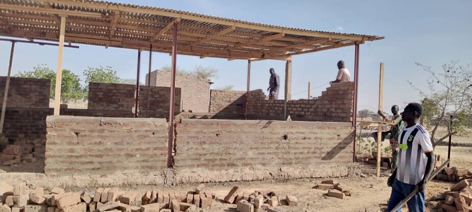 Il centro in costruzione Il centro in costruzione