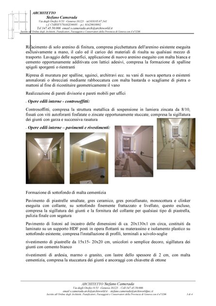 lavori in corso d'opera