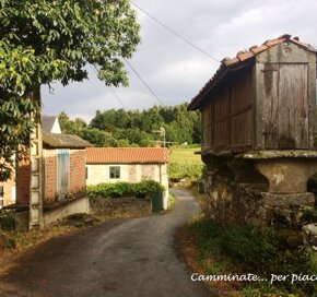 Galizia Borgo lungo il cammino