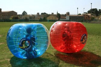 2 bubble per il bubble soccer a Cittadella, Padova