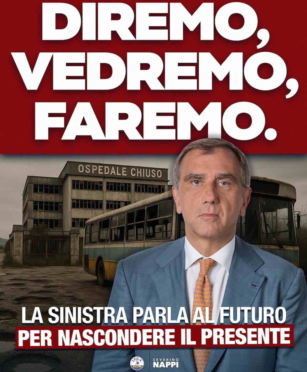 SEVERINO NAPPI (LEGA): LA CANDIDATURA DI ROBERTO FICO FARA' PERDERE IL CENTROSINISTRA CAMPANO