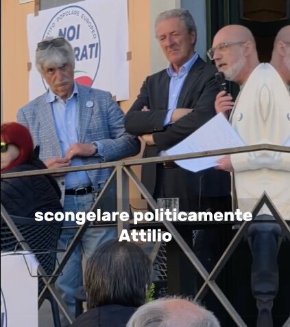 IL GRUPPO DI RENZO TONDO AFFERMA DI AVER SCONGELATO ATTILIO VUGA