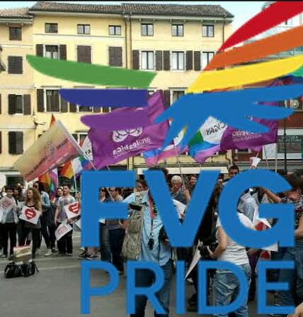 IL GAYPRIDE DI UDINE A FAVORE DELLA PALESTINA E DEI DIRITTI DEI TRANS SEX WORKER E MIGRANTI SEX WORKER