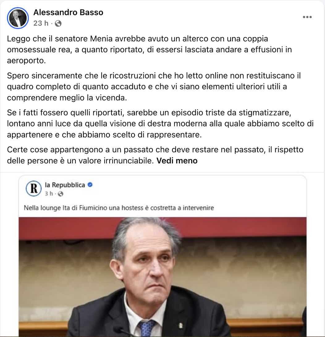 FRIULI VENEZIA GIULIA: IN FDI I GAY CONTANO PIU' DELLA STORIA DEL PARTITO E DEL BUONSENSO