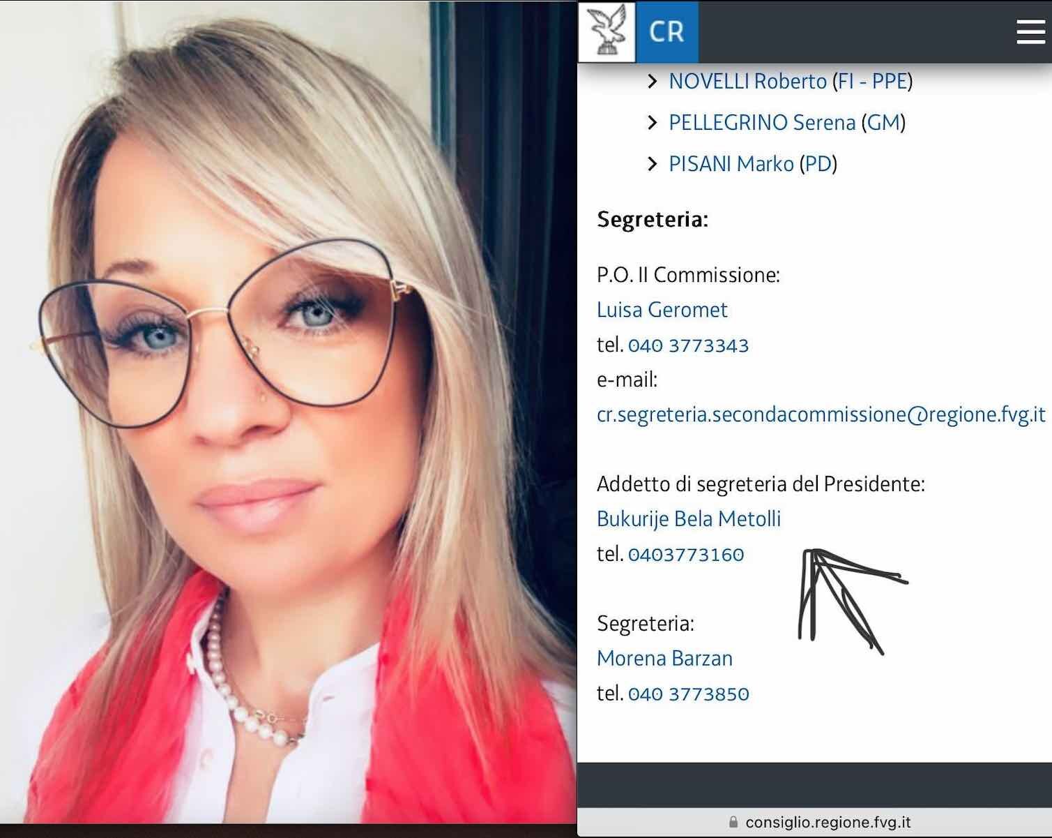IL FALSO TITOLO DI BELA METOLLI INGUIAIA IL DIRIGENTE ZANELLI E MARKUS MAURMAIR