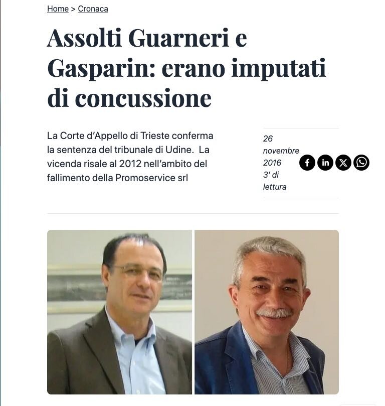 IL CASO TRASVERSALE DI SALVATORE GUARNERI TRA DIREZIONE GENERALE PUBBLICA E INCARICHI PRIVATI CONCORRENTI