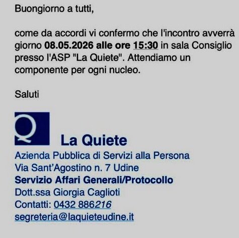IL PRESIDENTE DE LA QUIETE STEFANO GASPARIN CONVOCA I PROFUGHI UCRAINI