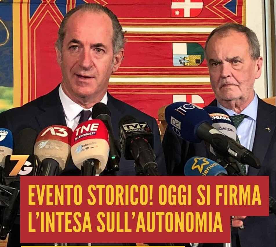 LUCA ZAIA AFFIANCA VANNACCI ALLA VICEPRESIDENZA FEDERALE DELLA LEGA