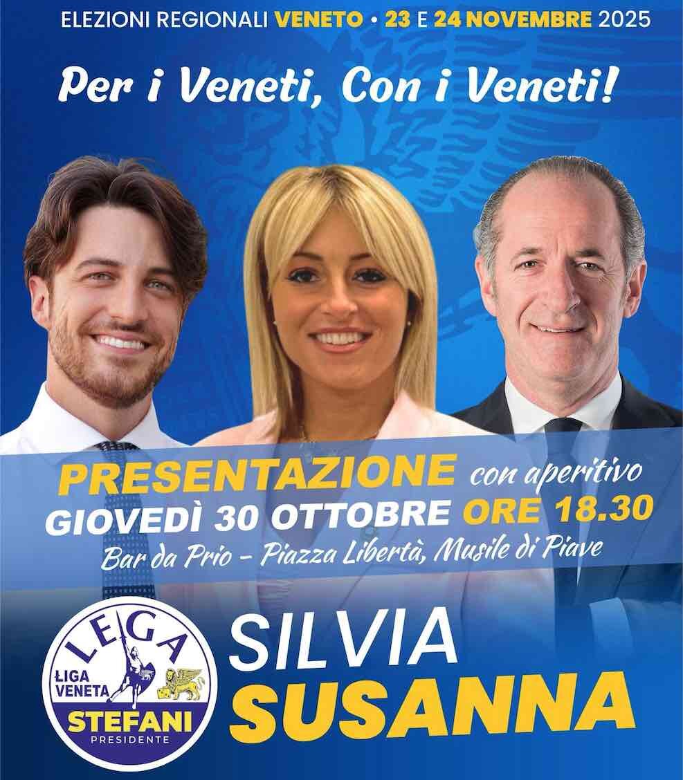 SILVIA SUSANNA (LEGA): FLAVIO TOSI HA CANDIDATO GLI EMARGINATI DALLA LEGA