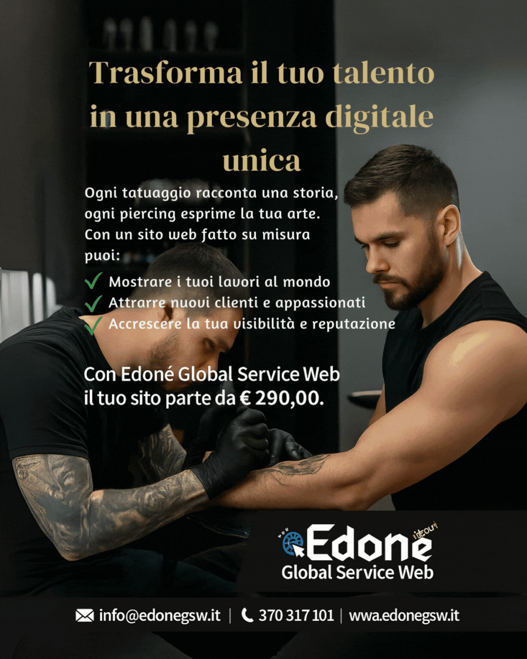 gif per studi di tatuaggi e piercing