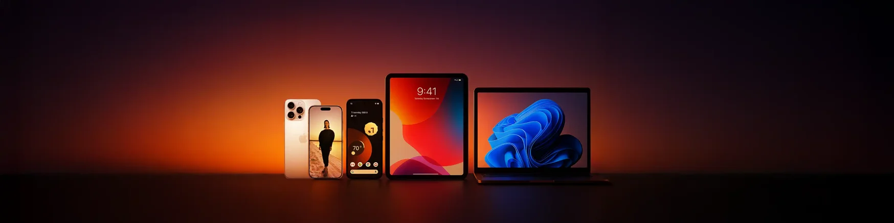 Soluzioni di noleggio operativo per tablet, smartphone e PC Apple, Android e Windows
