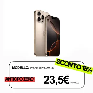 Noleggio a lungo termine iPhone 16 max per aziende e professionisti