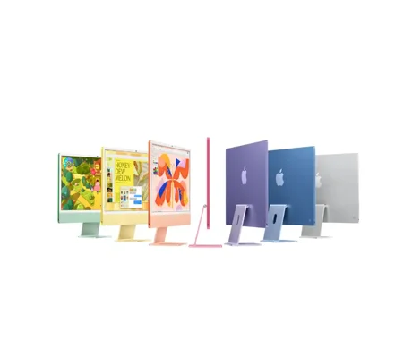 iMac apple, tutti i colori disponibili, noleggio interamente deducibile.