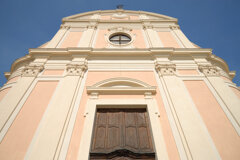La facciata della Chiesa parrocchiale