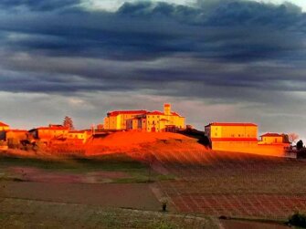Grana Monferrato al tramonto