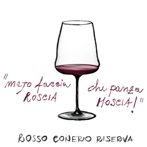 Calice di Rosso Conero DOC, vino rosso corposo delle colline marchigiane Calice di Rosso Conero DOC, vino rosso corposo delle colline marchigiane
