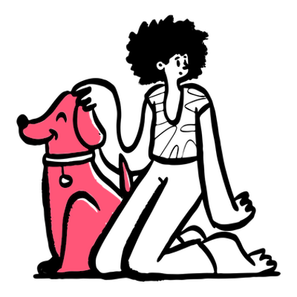 open doodles - petting open doodles - petting