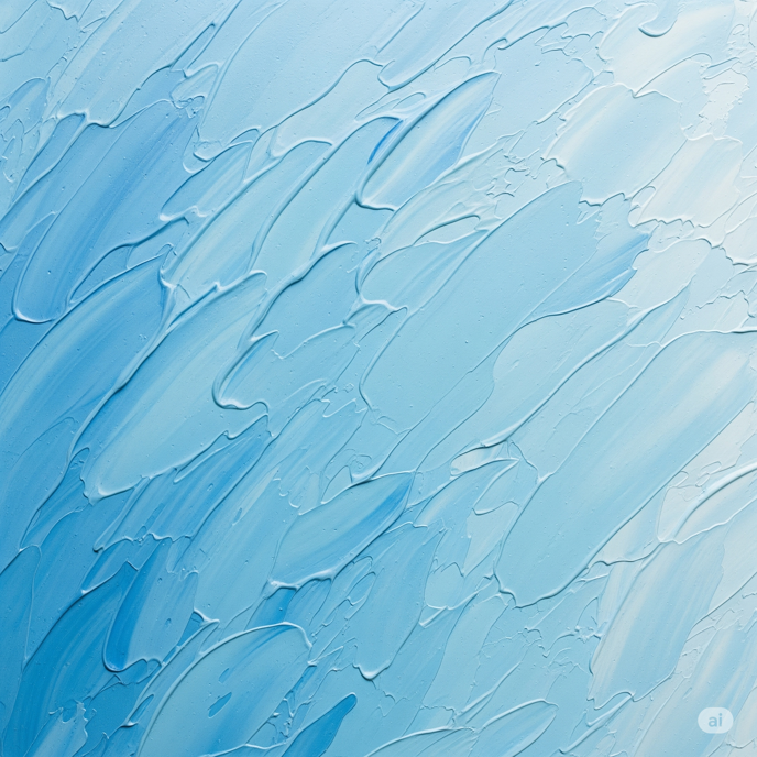 pittura murale azzurra acrilica su parete e texture materica