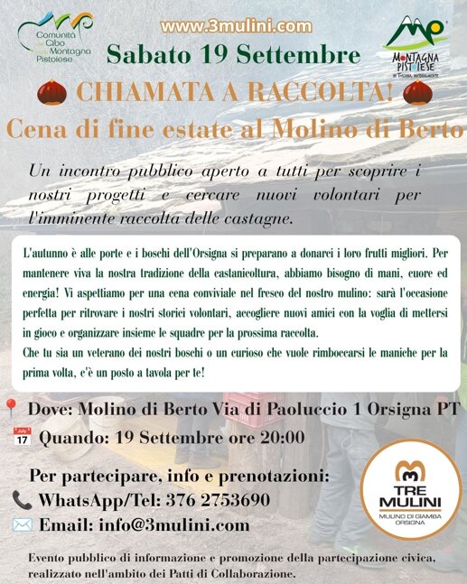 🌰 chiamata a raccolta! 🌰 cena di fine estate al molino di berto.jpeg