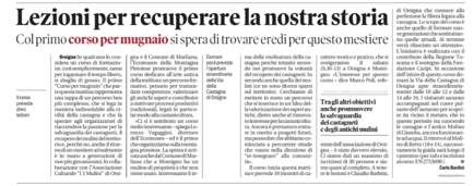 il tirreno 8 novembre 2025