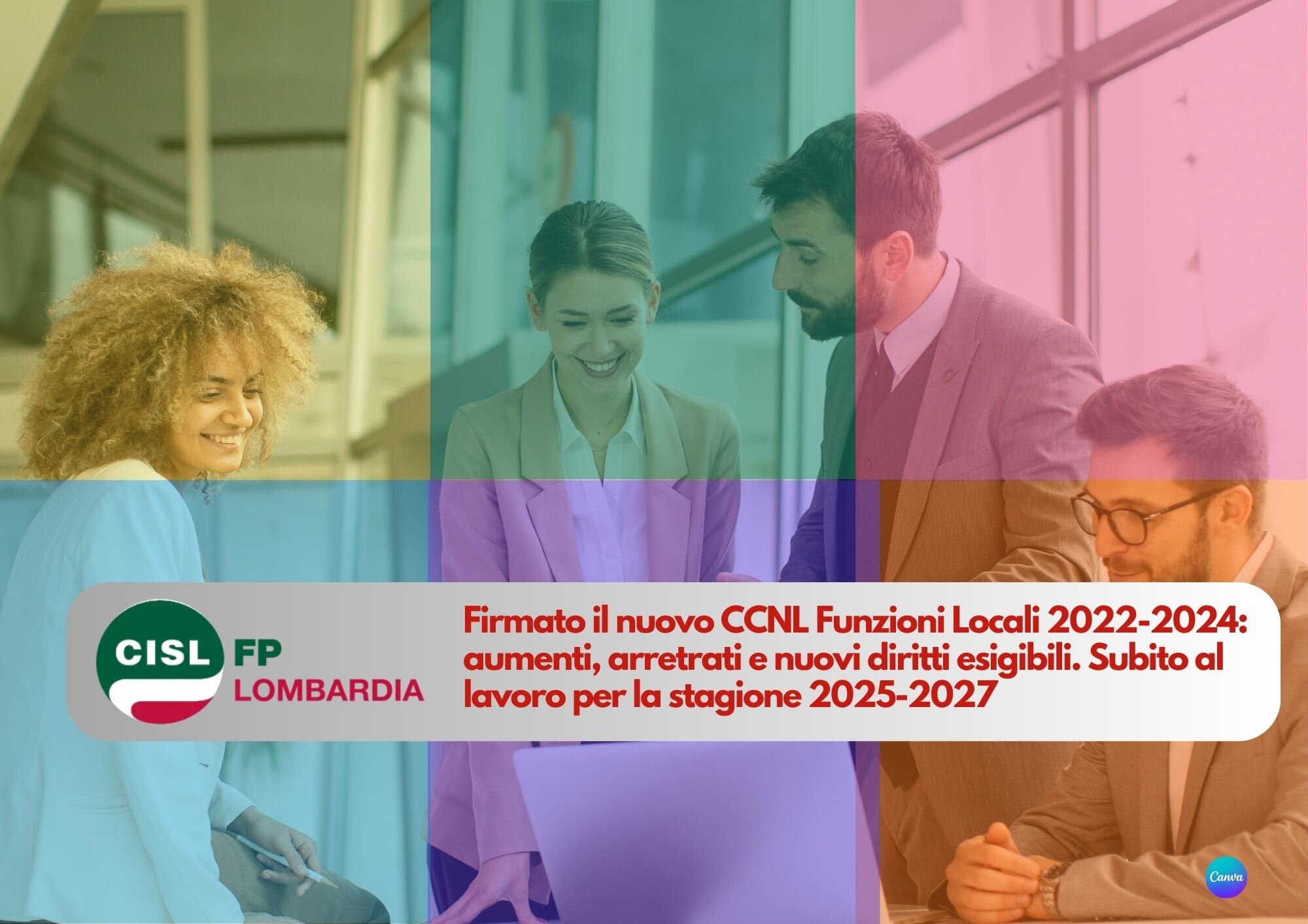 CISL FP Lombardia. Firma definitiva del CCNL Funzioni Locali 2022-2024 ora si apre una nuova stagione contrattuale