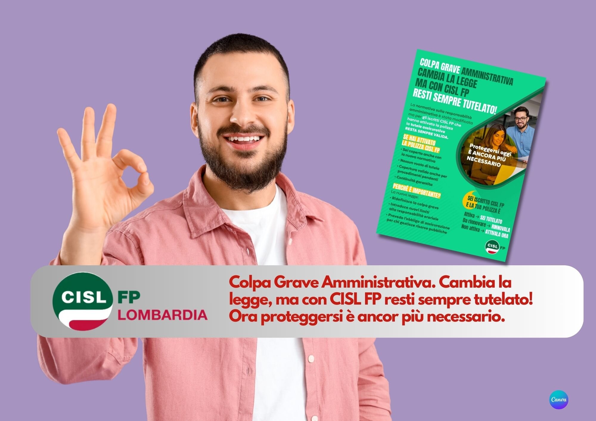CISL FP Lombardia. Colpa Grave amministrativa: cambia la legge, ma con CISL FP resti sempre tutelato CISL FP Lombardia. Colpa Grave amministrativa: cambia la legge, ma con CISL FP resti sempre tutelato