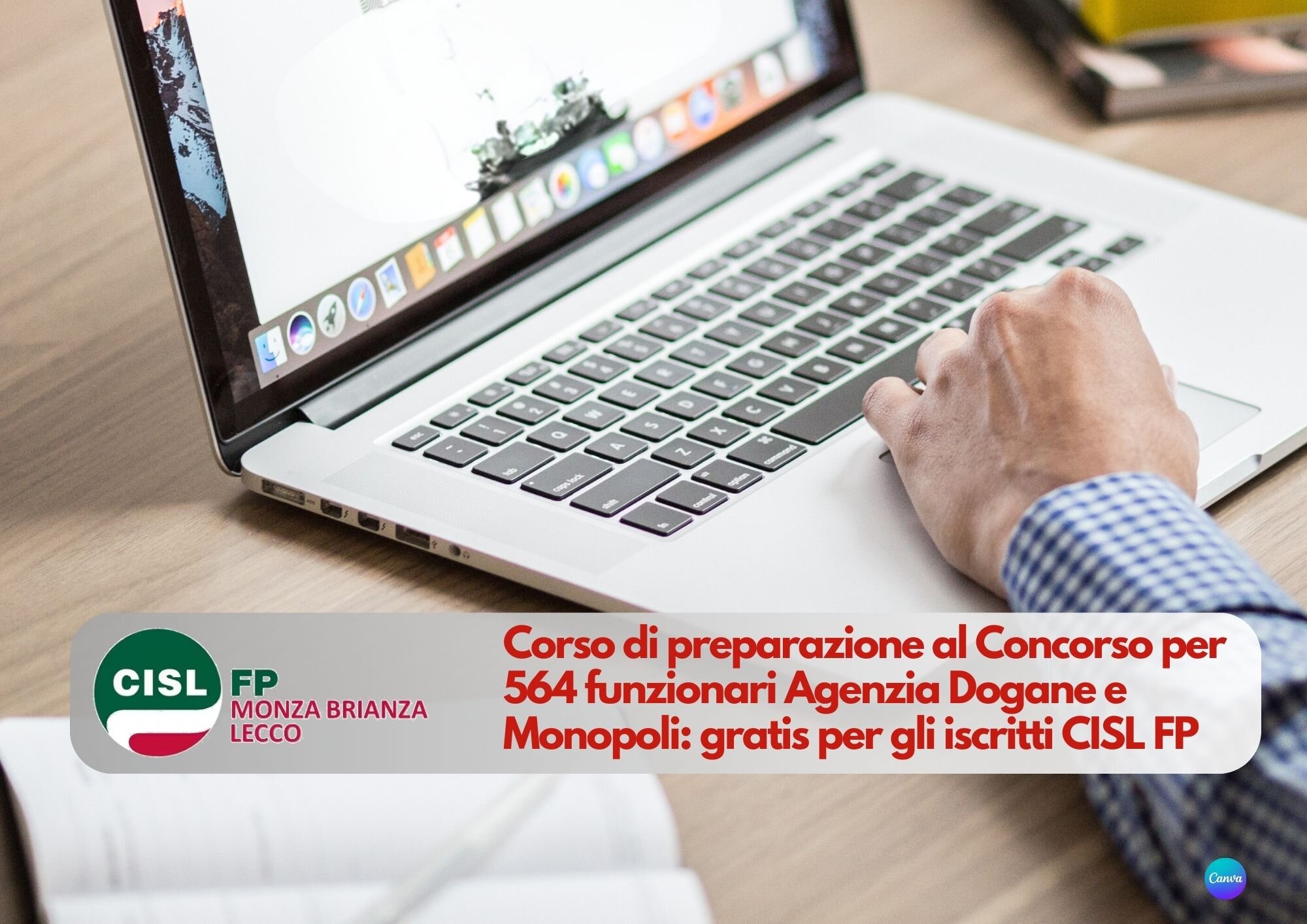 Cisl FP Monza Brianza Lecco. Concorso 564 funzionari Agenzia Dogane e Monopoli: corso di preparazione