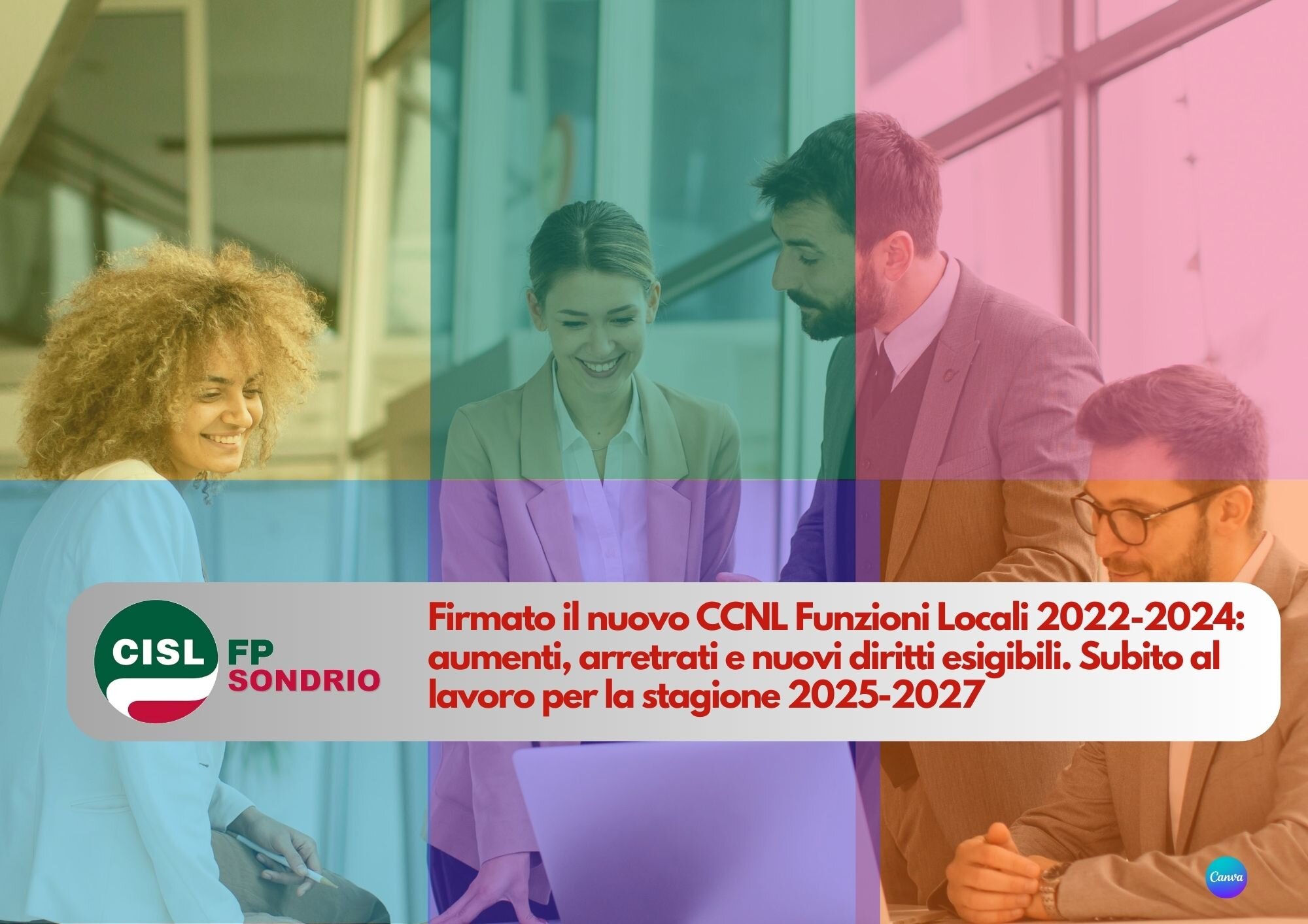 CISL FP Sondrio. Firma definitiva del CCNL Funzioni Locali 2022-2024 ora si apre una nuova stagione contrattuale CISL FP Sondrio. Firma definitiva del CCNL Funzioni Locali 2022-2024 ora si apre una nuova stagione contrattuale