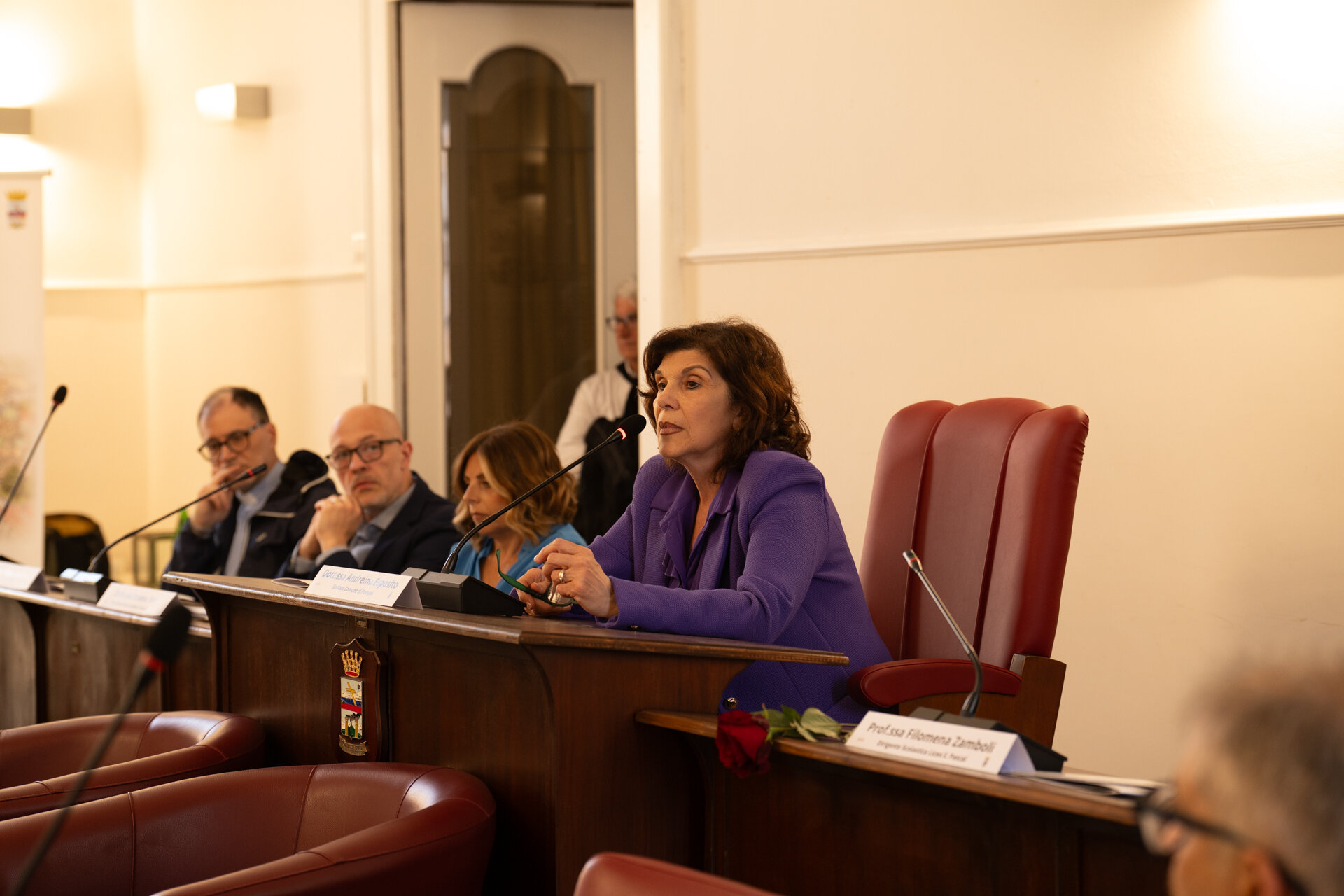 Conferenza Stampa di Presentazione del Progetto "Memoria, Voci e Volti della Citt&agrave; di Pompei"