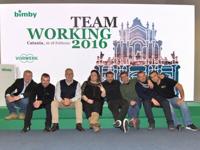 Team Working '16 Bimby-Vorwerk # Catania 02.2016 per Gattinoni Incentive&Events
