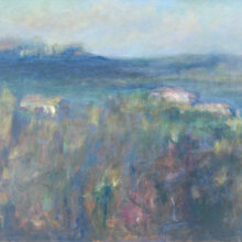 Paesaggio olio su tela