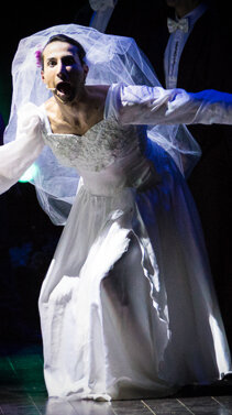 MM-C26 abito da sposa bianco (taglia maschile)