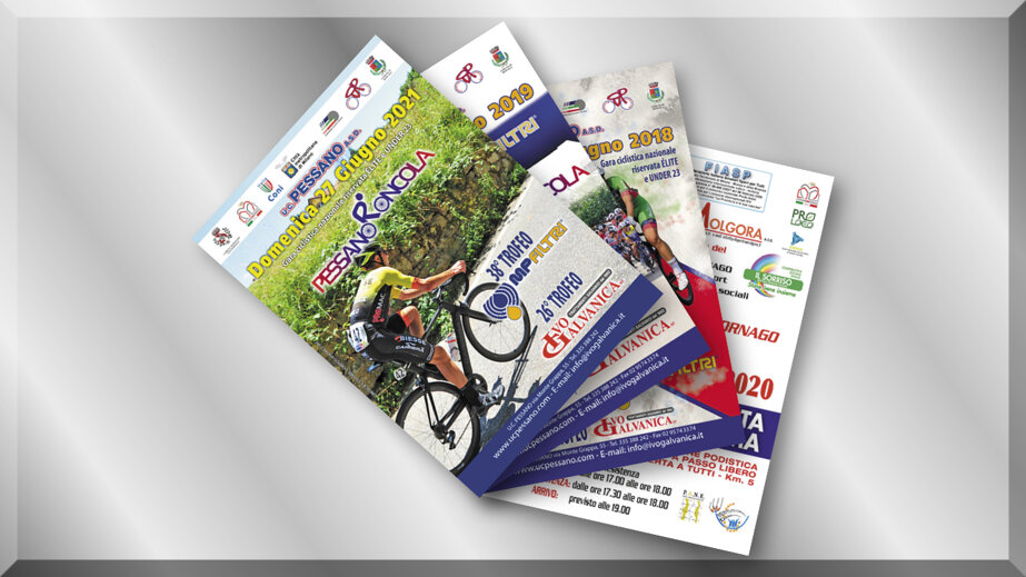 Brochure per gare