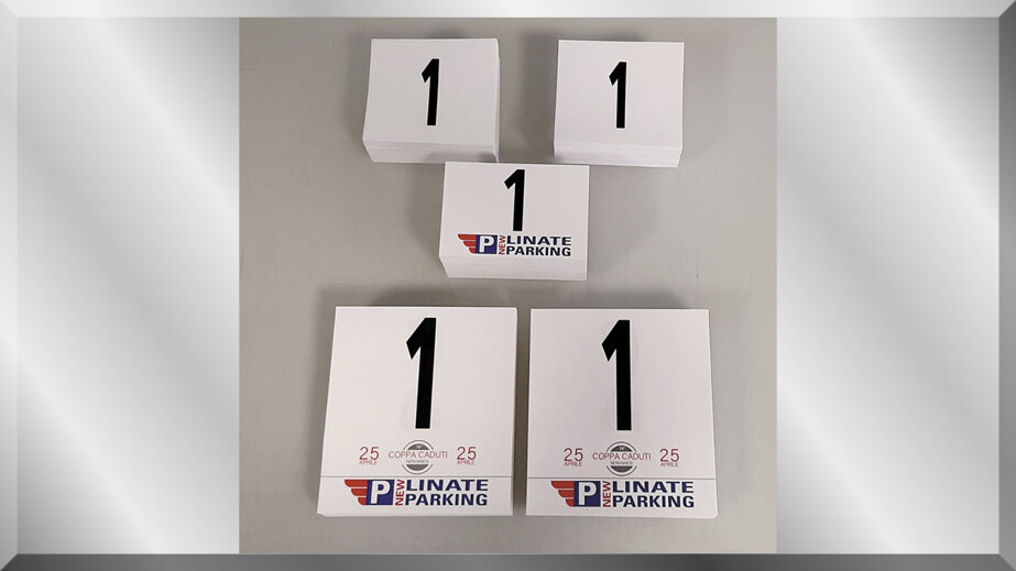 dorsali. numeri casco, numeri telaio