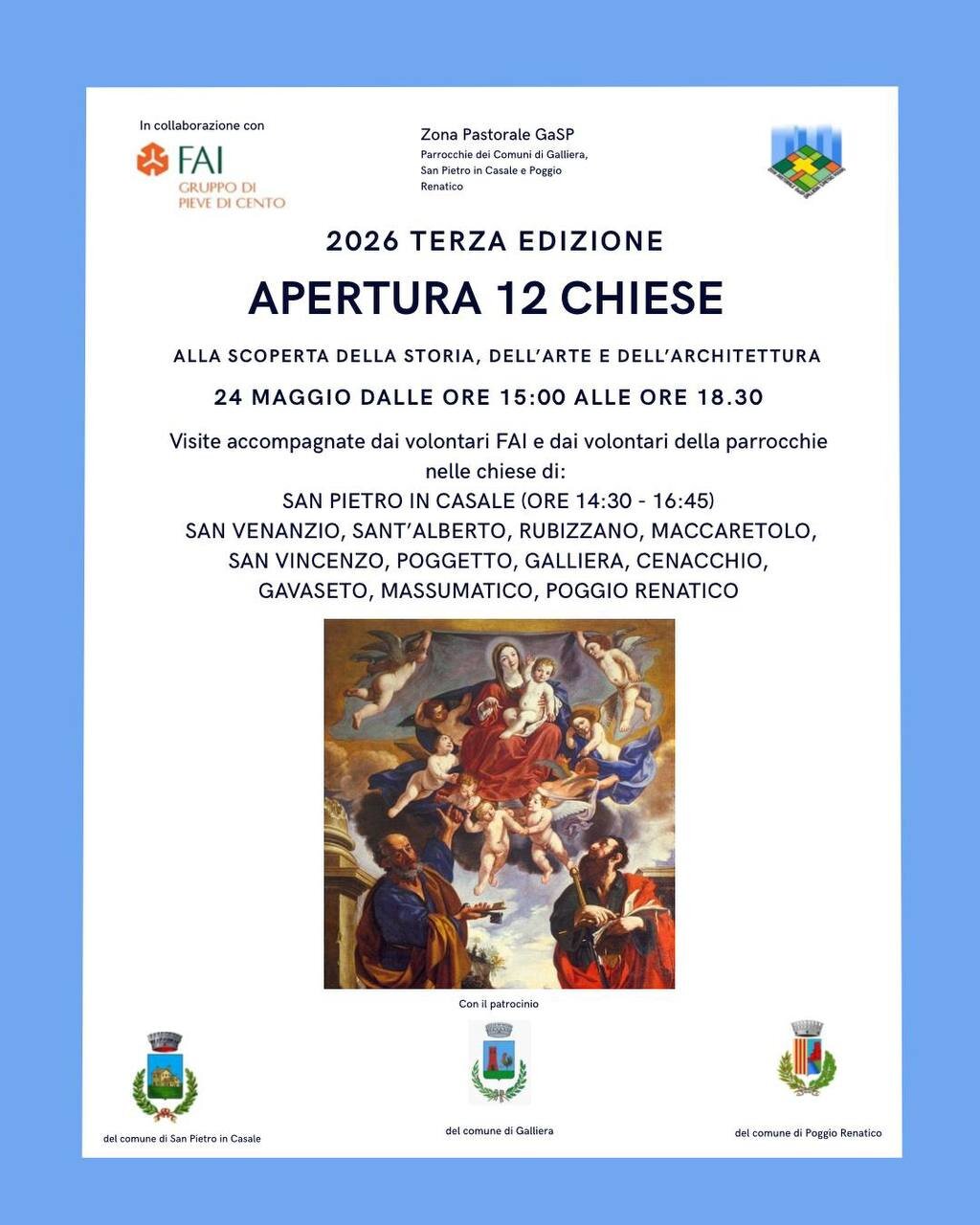 Apertura 12 Chiese