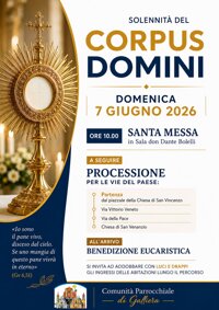 Solennità del Corpus Domini - 7 giugno 2026