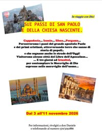 Pellegrinaggio in Turchia e Cappadocia 