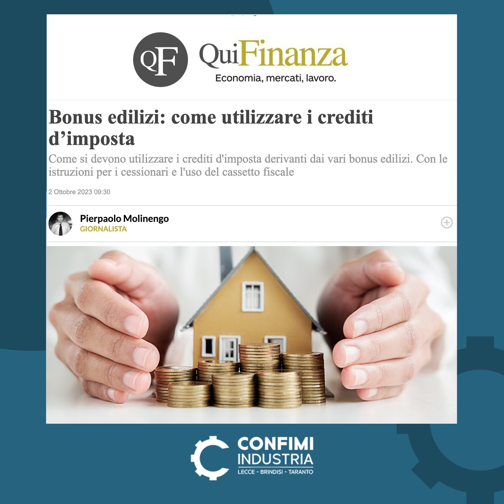 Bonus edilizi: come utilizzare i crediti d&rsquo;imposta