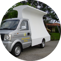 Autoveicolo Pubblicitario a Vela 3x2