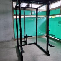 Power Rack + Lat Machine