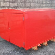 Furgone Pubblicitario Su Ape 50 Rosso Varie Colorazioni del Furgone Pubblicitario per Ape 50