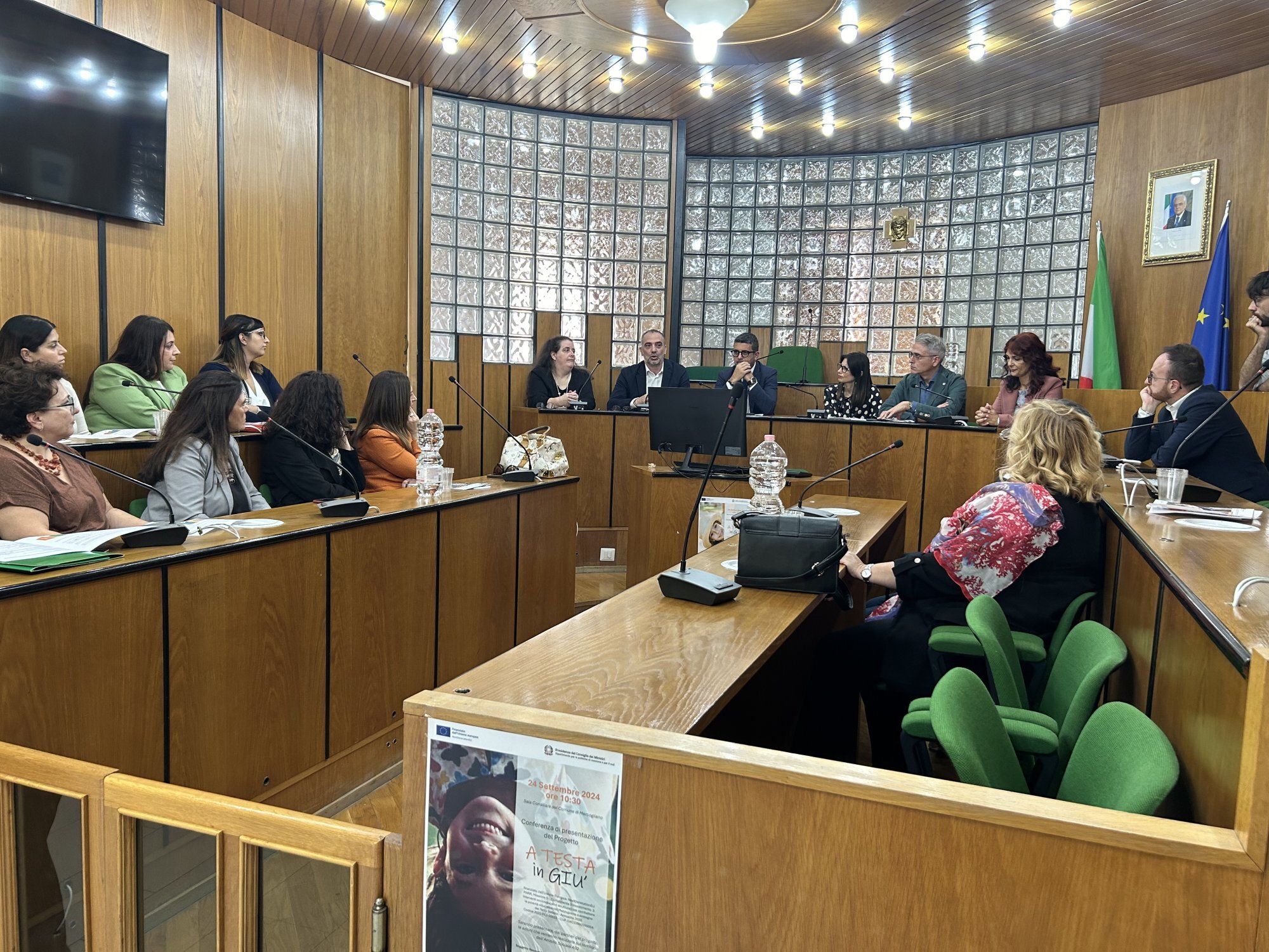 “A testa in giù”, presentato a Mercogliano