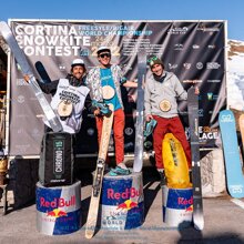 BIG AIR WORLD TITLE PODIUM