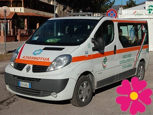 Trasporto di persone disabili non deambulanti da/per centro vaccini